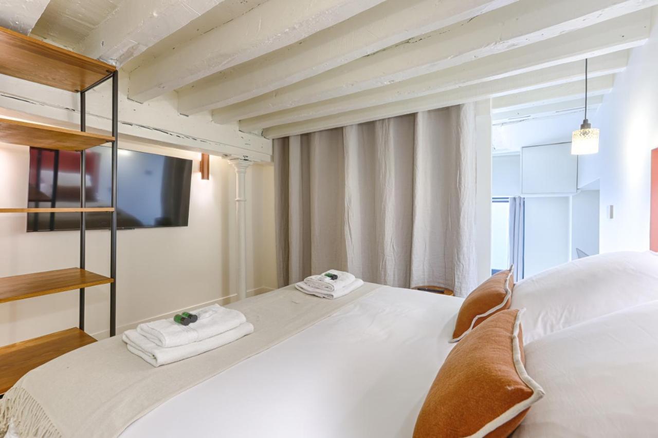 Apartamento Mykeypers - Luxury Loft 4P - Bastille/Marais 1 París Exterior foto